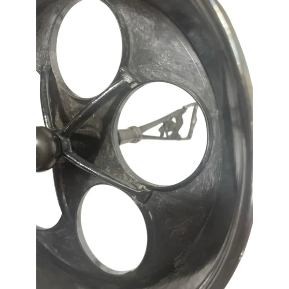 Wilcox? 5 etched glass bottle cruet Condiment Set castor silver plated antique? - Picture 3 of 12